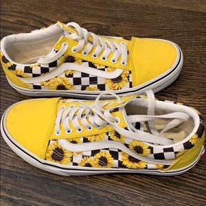 Customized Sunflower vans